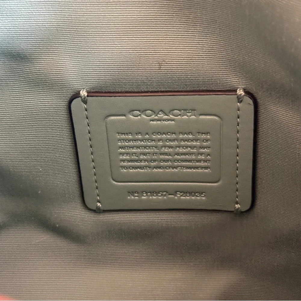 Coach Crossbody/Shoulder Bag with Pebbled Leather.